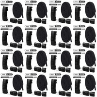 8mm No Tie Shoe Laces Press Lock Shoelaces Without Ties Elastic Laces Sneaker Kids Adult Widened Flat Shoelace for Shoes