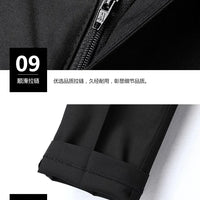8XL Suit (Blazer+pants) Fashion Business Gentleman Italian Style Slim Solid Color Professional Suit Wedding Groom Best Man Suit