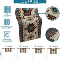Boho American Indian Style Linen Table Runners Dresser Scarves Table Decor Reusable Kitchen Dining Table Runners Party Decor
