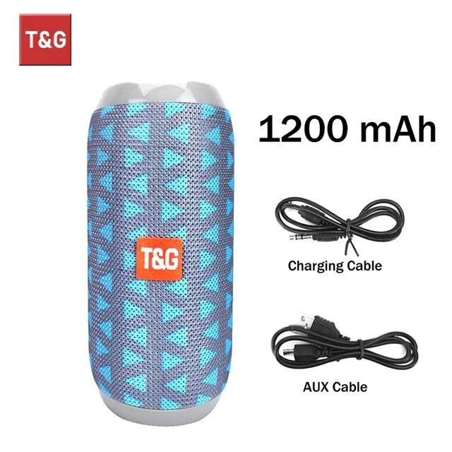 TG117 Bluetooth Speaker - Portable Waterproof TWS Outdoor Speaker - MANDOTOS