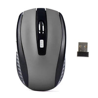 2.4G Wireless Mouse Bluetooth Mouse Ergonomic 800/1200/1600DPI 6 Mute Buttons Mouse For MacBook Tablet Laptops Computer PC MANDOTOS