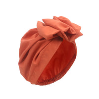 Fashion African-style headgear, women's headdresses, Muslim-style soft Hijab, monochromatic colored mirror hats in Muslim style