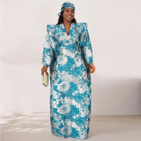African Dresses for Women Traditional Africa Clothing Dashiki Ankara Outfits Gown Abayas Robe Muslim Kaftan Maxi Long Dress 2025