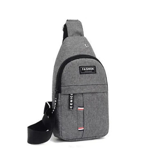 Men's fashionable, convenient, casual, waterproof, adjustable shoulder strap, large capacity waist bag suitable for outdoor acti - MANDOTOS
