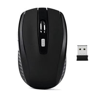 2.4G Wireless Mouse Bluetooth Mouse Ergonomic 800/1200/1600DPI 6 Mute Buttons Mouse For MacBook Tablet Laptops Computer PC MANDOTOS