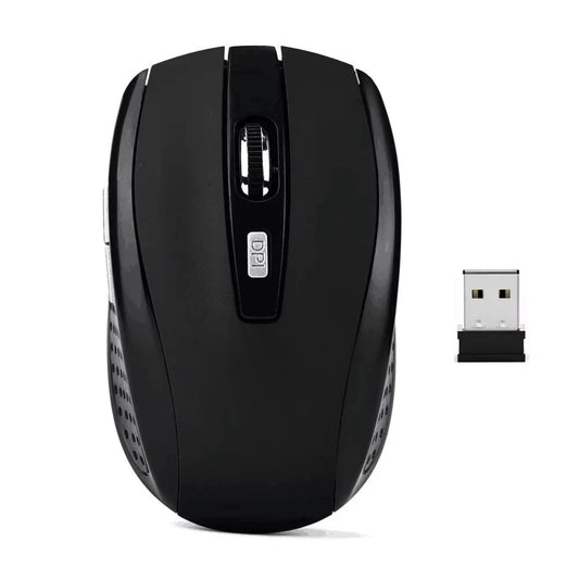 2.4G Wireless Mouse Bluetooth Mouse Ergonomic 800/1200/1600DPI 6 Mute Buttons Mouse For MacBook Tablet Laptops Computer PC MANDOTOS