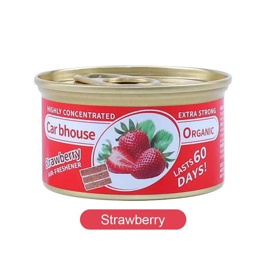 Car Air Freshener Bubble Gum Scent Organic Cans Odor Eliminator Essential Long-Lasting Strong Fragrance For Auto Home Closet - MANDOTOS