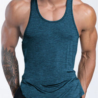 Men's Sports Fitness Tank Top Summer GYM Training  Undershirt Running Basketball Quick Drying Breathable loose Tank Top men tops