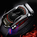 Belts for 3.5cm Width Sports Car Brand Fashion Automatic Buckle Black Genuine Leather Men's Jeans High Quality Waist Male Strap - MANDOTOS