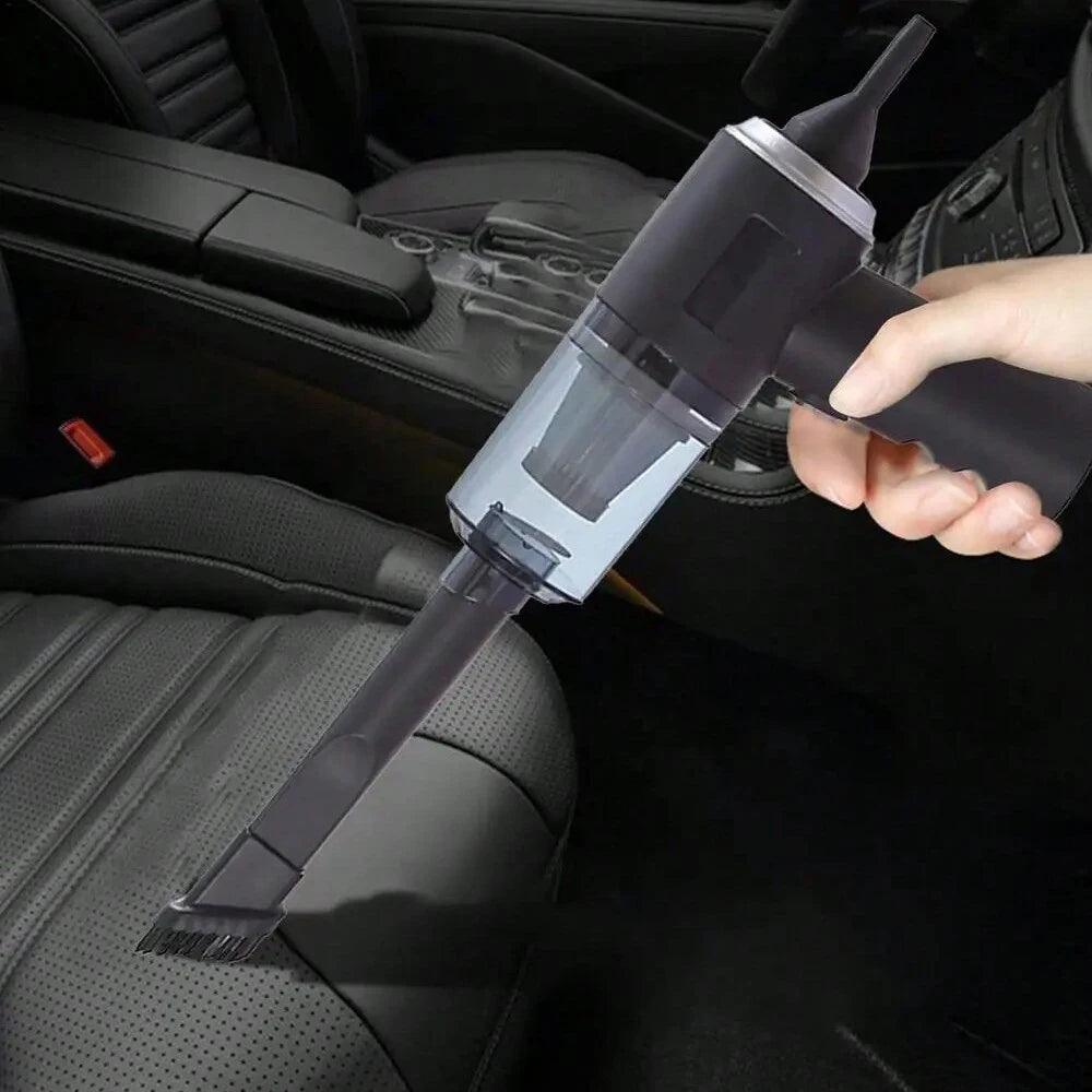 3 In 1 Integrated Suction And Blowing Vacuum Cleaner USB Charging Small Car Household Vacuum Cleaner - MANDOTOS
