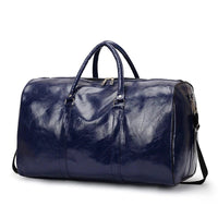 Travel Bag For Men Pu Leather Shoulder Bag Big Capacity Tote Bags For Women Fashion New Duffle Crossbody Bag Sports Pack luggage MANDOTOS
