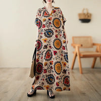 Summer Dress for Women Clothing Streetwear Ethnic Style Bohemian Beach Vintage Clothes Casual Fashion Harajuku Loose Streetwear