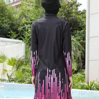 Modest Coverage Muslim Burkini - Stylish & Functional Swimwear for Middle-Aged Women - MANDOTOS INTERNATIONAL