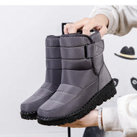 Boots Women Non Slip Waterproof Winter Snow Boots Platform Shoes for Women Warm Ankle Boots Cotton Padded Shoes Botas De Mujer