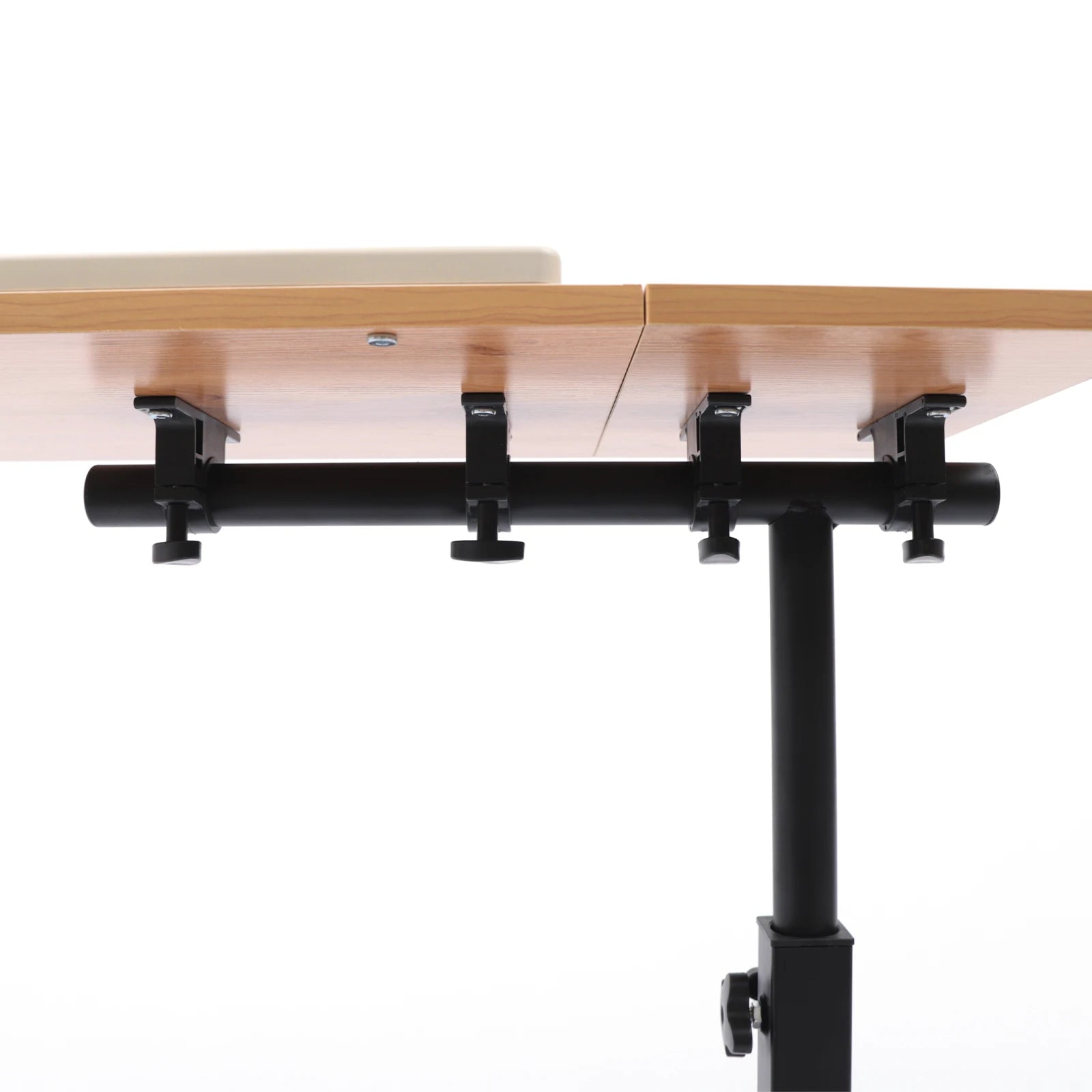 Adjustable Height Laptop Desk Rolling Cart Table Stand Movable Computer Table Sofa Side Tables - MANDOTOS