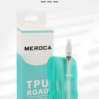 MEROCA Road Bike TPU Inner Tube 700x23-32C FV 45L/65L/80L Ultra-light Road Bicycle Inner Tube
