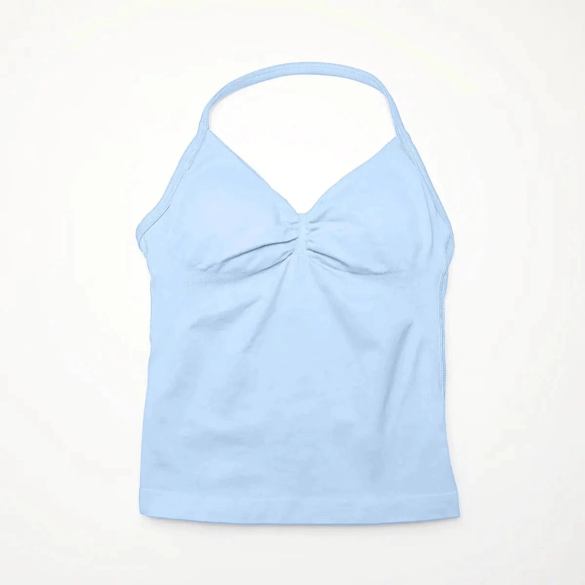 NCLAGEN Impact Longline Strappy Top Sports Yoga Vest Women's Fitness Tank Top Gym Beautiful Open Back Bra Running Workout Halter NCLAGEN Official Store
