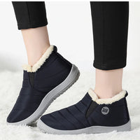 Men Boots Snow Outdoor Men's Shoes Plus Size Men's Winter Boots Plush Shoes Men Waterproof Men's Boots Male Footwear Work Shoes