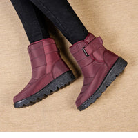 Boots Women Non Slip Waterproof Winter Snow Boots Platform Shoes for Women Warm Ankle Boots Cotton Padded Shoes Botas De Mujer