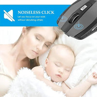2.4G Wireless Mouse Bluetooth Mouse Ergonomic 800/1200/1600DPI 6 Mute Buttons Mouse For MacBook Tablet Laptops Computer PC MANDOTOS