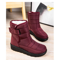 Boots Women Non Slip Waterproof Winter Snow Boots Platform Shoes for Women Warm Ankle Boots Cotton Padded Shoes Botas De Mujer