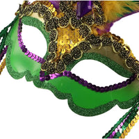 Nightclub Party Supplies Peacock Feather Mask Makeup Hollow Out Carnival Mask Plastic Venice Masquerade Masks Party