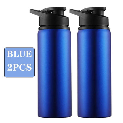Portable Water Bottle Bicycle Riding Drinking Water Bottle Outdoor Sport Travel Mug Metal Stainless Steel Bottle MANDOTOS