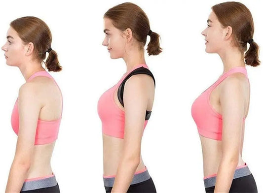 Adjustable Back Shoulder Posture Corrector Belt Clavicle Spine Support Reshape Your Body Home Office Sport Upper Back Neck Brace - MANDOTOS