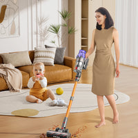 Laresar V7 500W 50KPA Suction Power Cordless Vacuum Cleaner  Handheld smart Home appliance Removable Battery Dust Cup