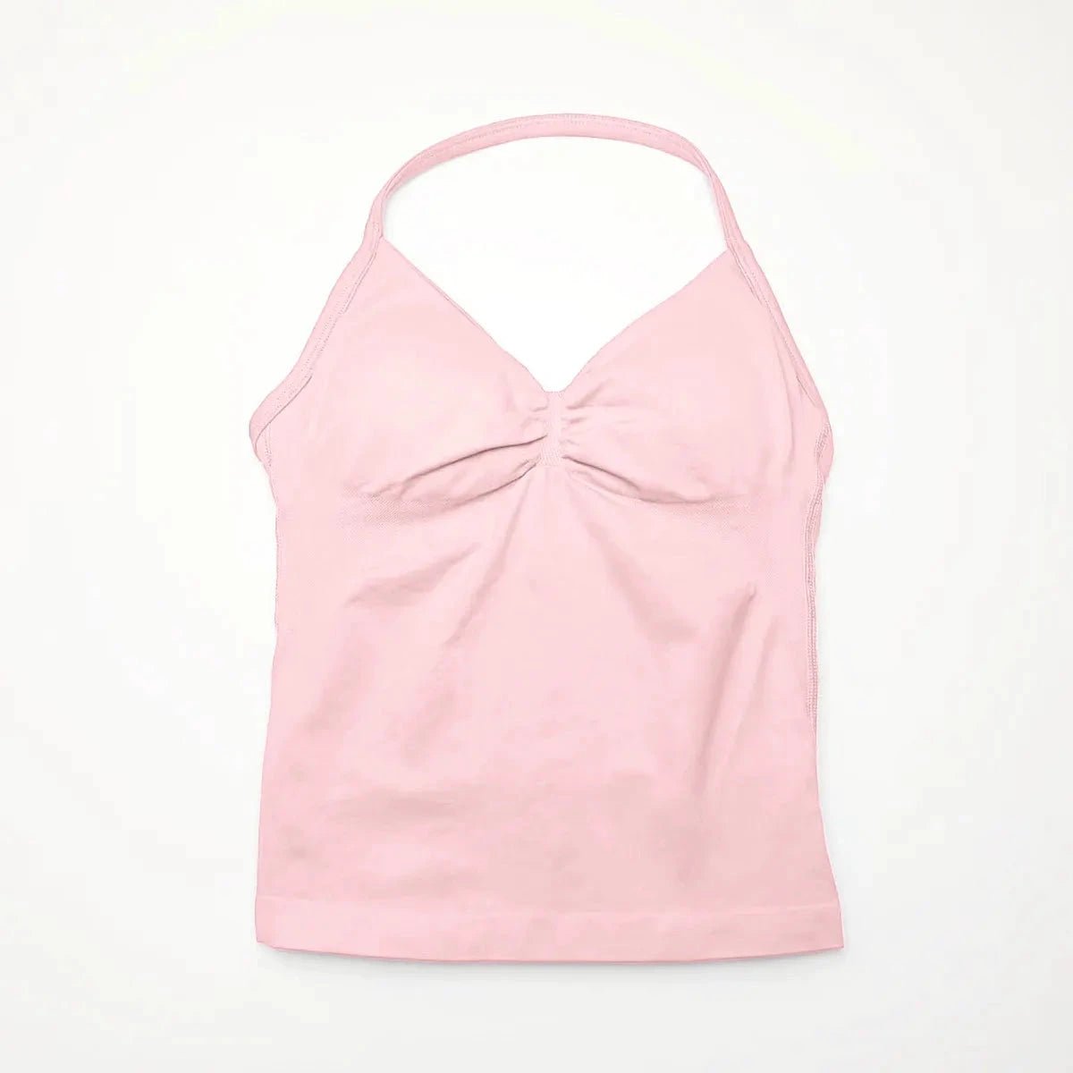 NCLAGEN Impact Longline Strappy Top Sports Yoga Vest Women's Fitness Tank Top Gym Beautiful Open Back Bra Running Workout Halter NCLAGEN Official Store