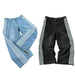Y2K Baggy Jeans High Quality Embroidered Striped Harajuku Sweatpants Men Women Hip Hop Streetwear Casual Mopping Wide Leg Denim MANDOTOS