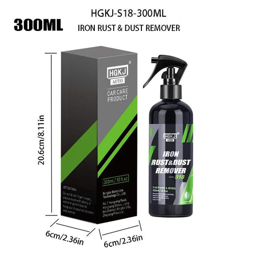 HGKJ Car Paint & Wheel Iron Particles Powder Cleaning Super Rust Dust Remover Spray Metal Surface Defender Auto Rim Cleaner - MANDOTOS
