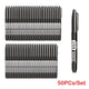 50PCs Black