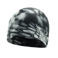 Winter Fleece Beanie Cycling Men Women Elastic Hiking Soft Thermal Commuting Ski Helmet Liner Hat Windproof Camping Cap Outdoor