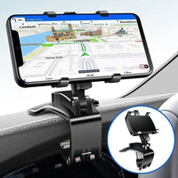 Portable Car Holder Rotatable Multifunction Dashboard/Rearview Mirror/Sun Visor Mount for iPhone Samsung Xiaomi Redmi Huawei