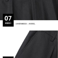 8XL Suit (Blazer+pants) Fashion Business Gentleman Italian Style Slim Solid Color Professional Suit Wedding Groom Best Man Suit