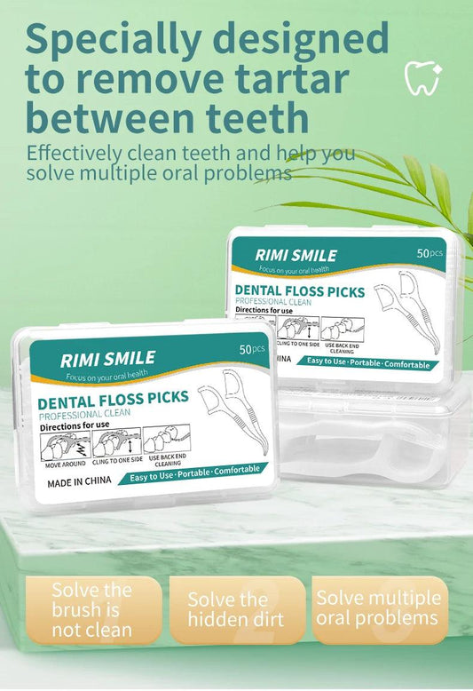 50/150/300/600/1000 PCS dental floss sticks oral care tools - MANDOTOS