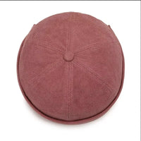 New Four Seasons Hats, Tide Melon Skin Hats, Beanie Landlord Hats, Spring And Autumn Versatile Hip Hop Hats, Round Hats, Casual