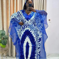 African Dresses for Women Traditional Africa Clothing Dashiki Ankara Outfits Gown Abayas Robe Muslim Kaftan Maxi Long Dress 2024