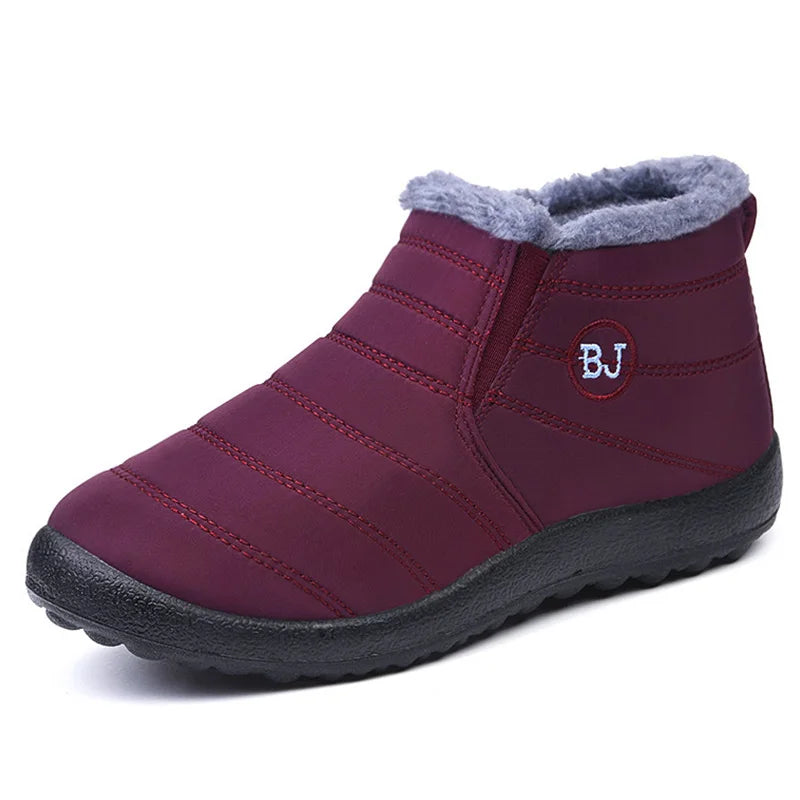 Men Boots Snow Outdoor Men's Shoes Plus Size Men's Winter Boots Plush Shoes Men Waterproof Men's Boots Male Footwear Work Shoes