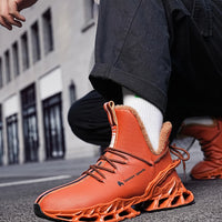 men boots 2024 New Winter Slippers Warm Men Shoes Waterproof Non-Slip Plush Sneakers Male tenis shoes Boots Men Sneakers Winter