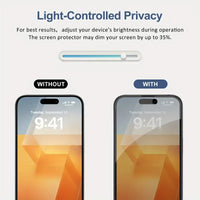 5Pcs Full Cover Privacy Screen Protector For iPhone 16 11 12 13 14 Pro Max Mini 8K Anti-spy Glass For iPhone 15 17 PRO XR XS MAX