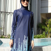 Modest Coverage Muslim Burkini - Stylish & Functional Swimwear for Middle-Aged Women - MANDOTOS INTERNATIONAL