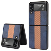 Samsung Z Flip 3 5G Leather Folding Case - MANDOTOS INTERNATIONAL