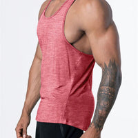 Men's Sports Fitness Tank Top Summer GYM Training  Undershirt Running Basketball Quick Drying Breathable loose Tank Top men tops