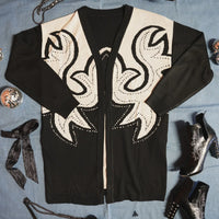 Saddle Swappin Cardigan (Reversible)