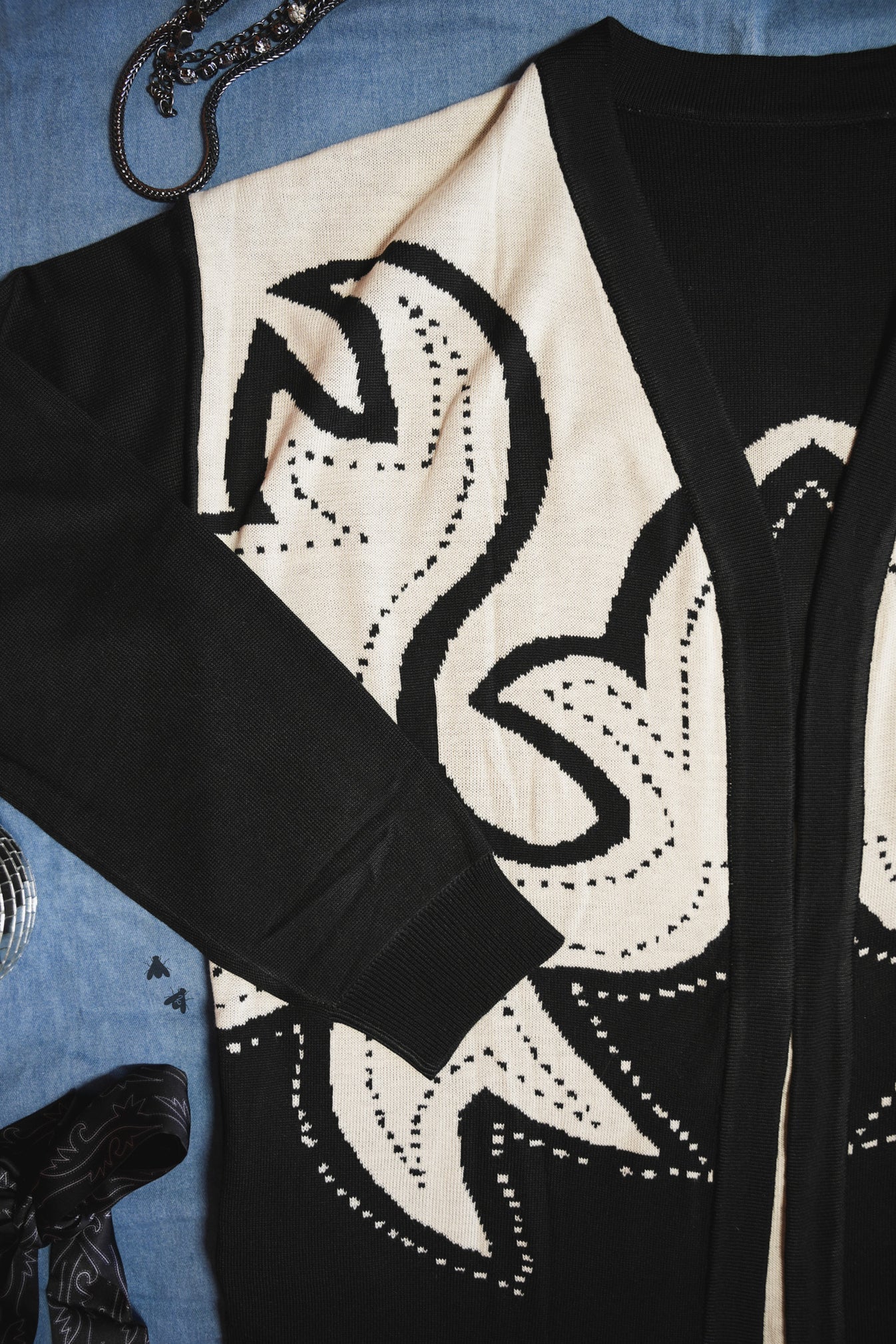 Saddle Swappin Cardigan (Reversible)