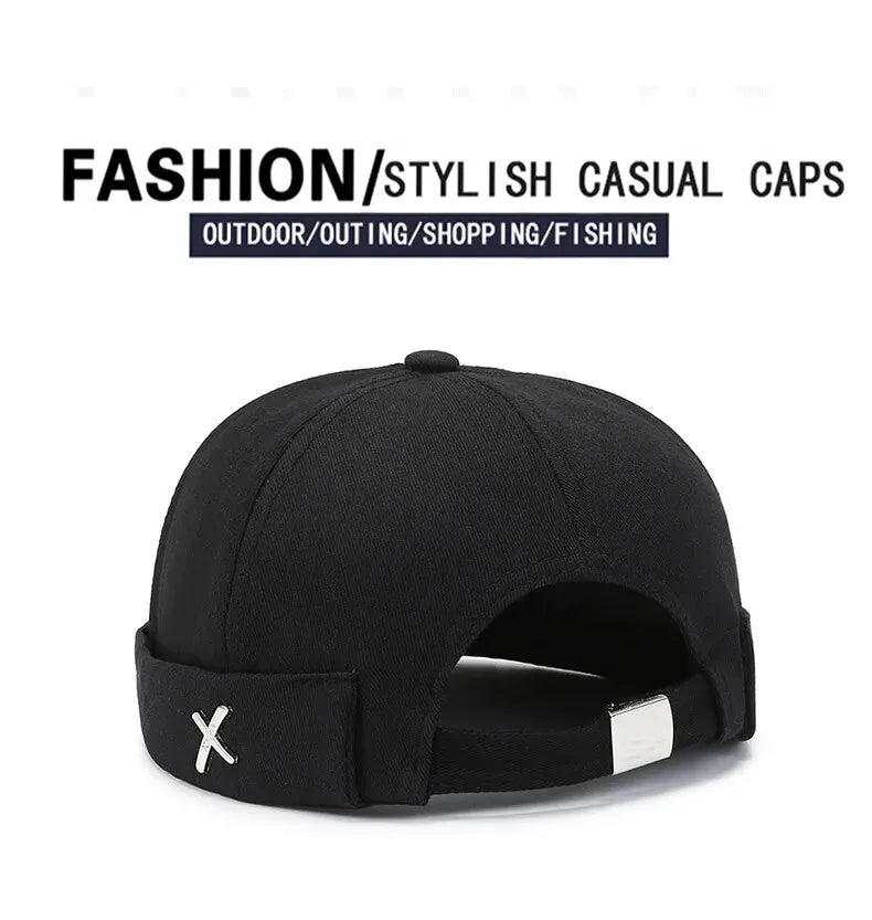 Spring New Guppi Hat, Korean Version Street Hat, Personality, Beanie, Round Hat, Sailor, Landlord Hat, Men's And Women's Niche