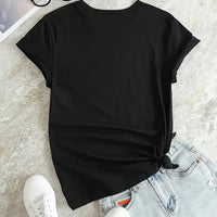 Playful Heart Print Junior Tee - Fun Design for Daily Outings - MANDOTOS INTERNATIONAL