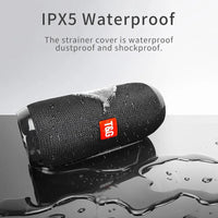Bluetooth Speaker T&G TG117 Portable TWS Sound Box Waterproof Loudspeaker Outdoor Stereo Surround Speakers Support TF FM Radio - MANDOTOS